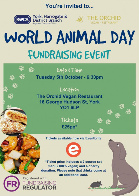 World Animal Day Event Invite