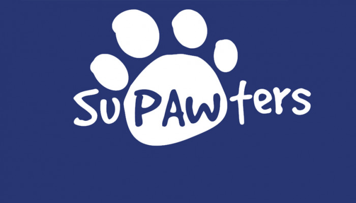 Supawter banner no text Bllue